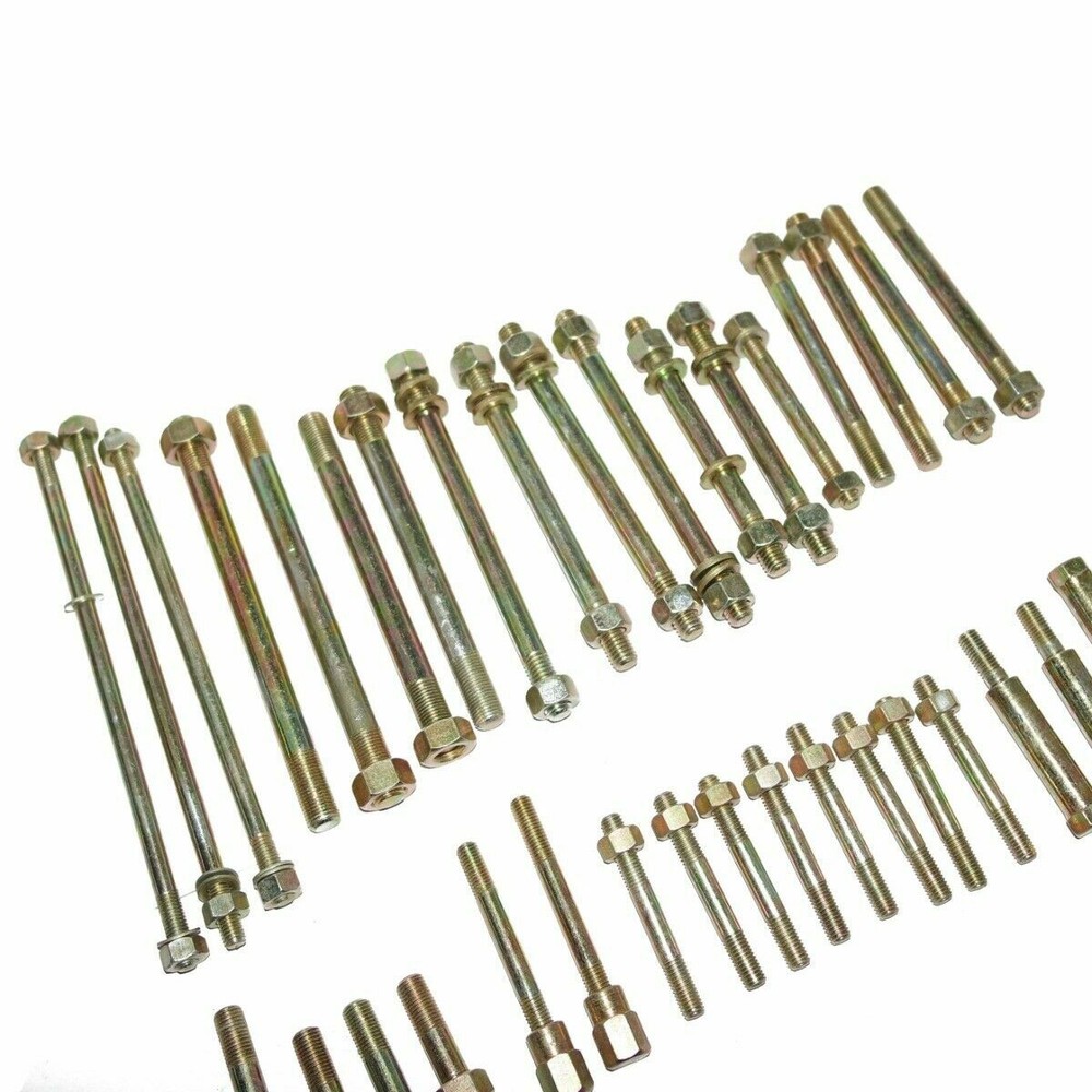 Fits Royal Enfield Complete Engine Studs With Nut & Washer Fixing Kit 47 pc. ECs