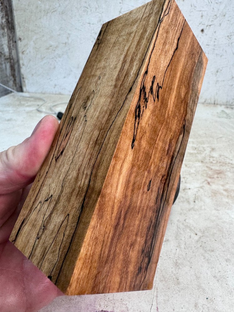 Stabilized Spalted Maple Knife Block or Turning Blank | Oversized | SSM 231