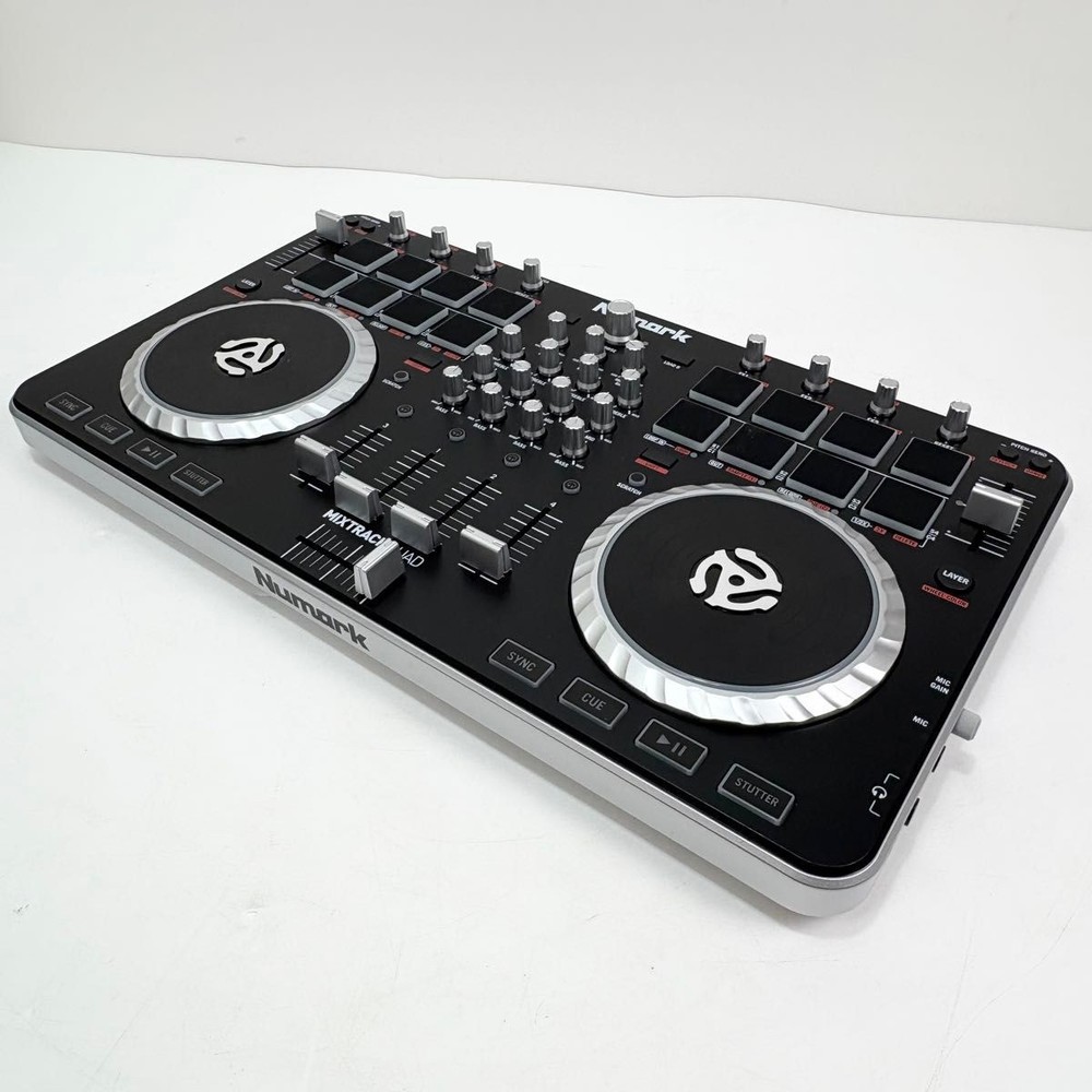 Numark MIXTRACK QUAD DJ Controller with USB Cable and Original Box Excellent