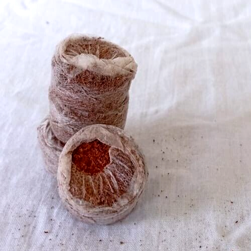Coco Pellets Coco Peat Coco Plug Set Growing Medium (50mm ) Coco Disc 25 Pcs