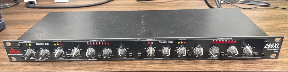 DBX 266XL Compressor/ Gate. No Cables Or Cords.