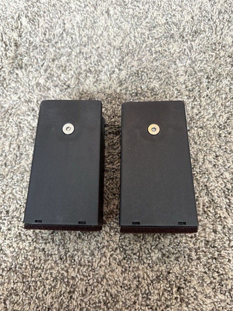 4” Bed Risers 4 Pack Heavy Duty 5000lb Black