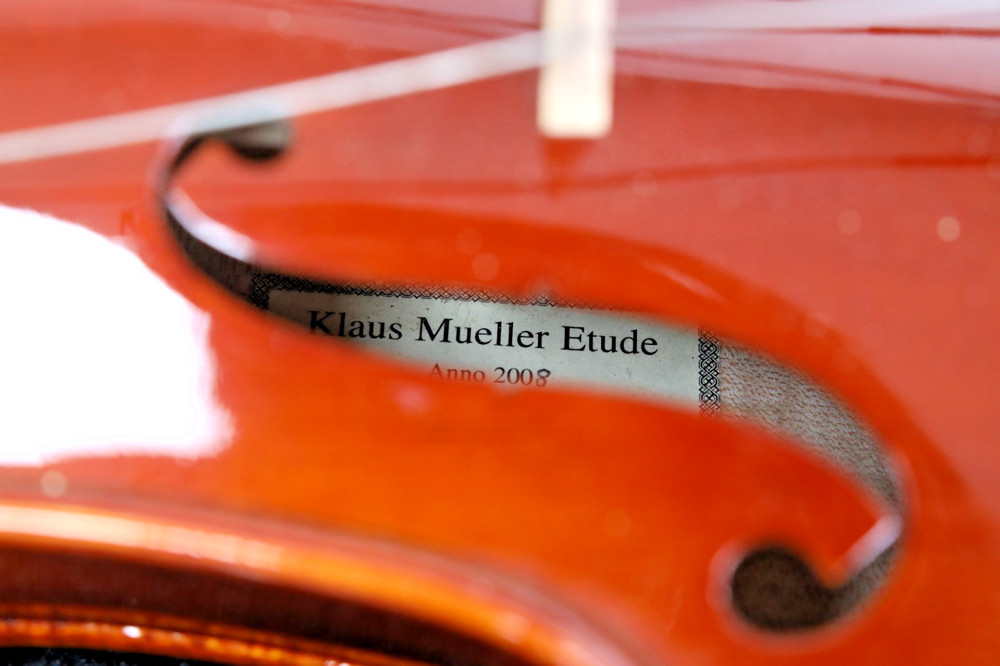 Klaus Mueller Etude Violin Model 111V16