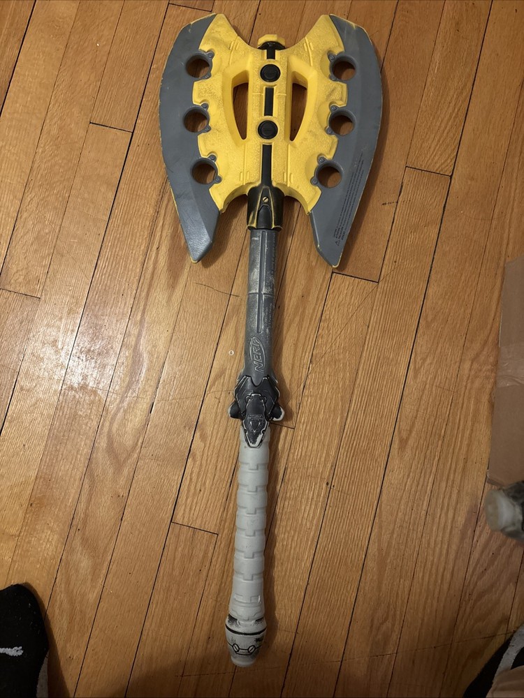 Nerf Warlock Double-Edged Foam Battle Axe Cosplay