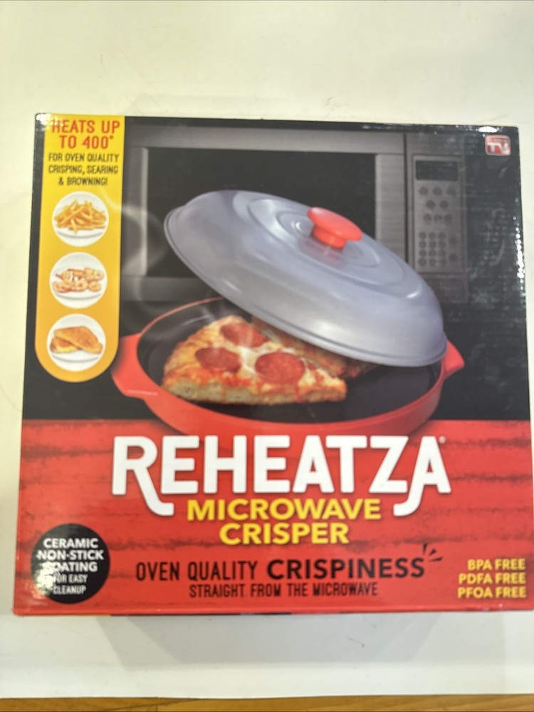 Pizza Reheatza ~ Microwave Pizza Crisper 😱😱😱