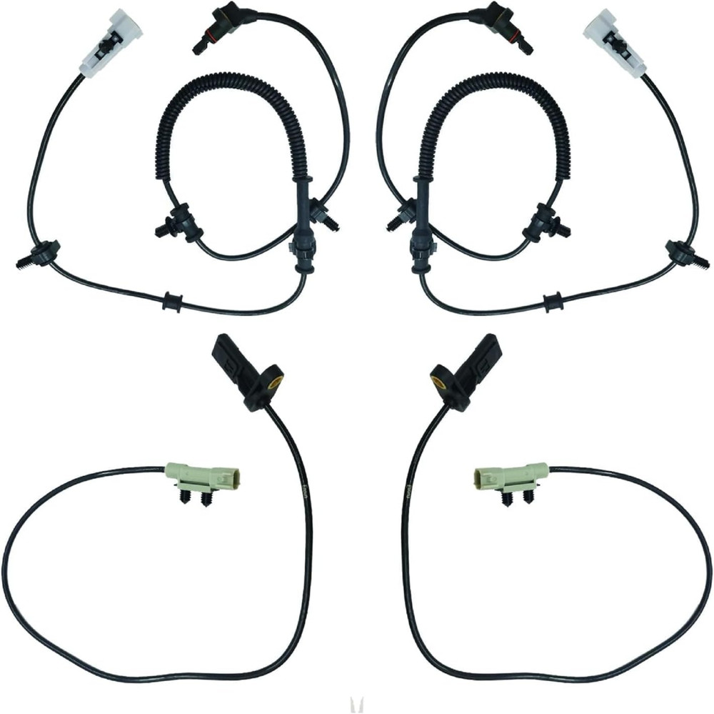 ABS Wheel Speed Sensor Front Rear Left Right Replacement for Commander 2006-2...