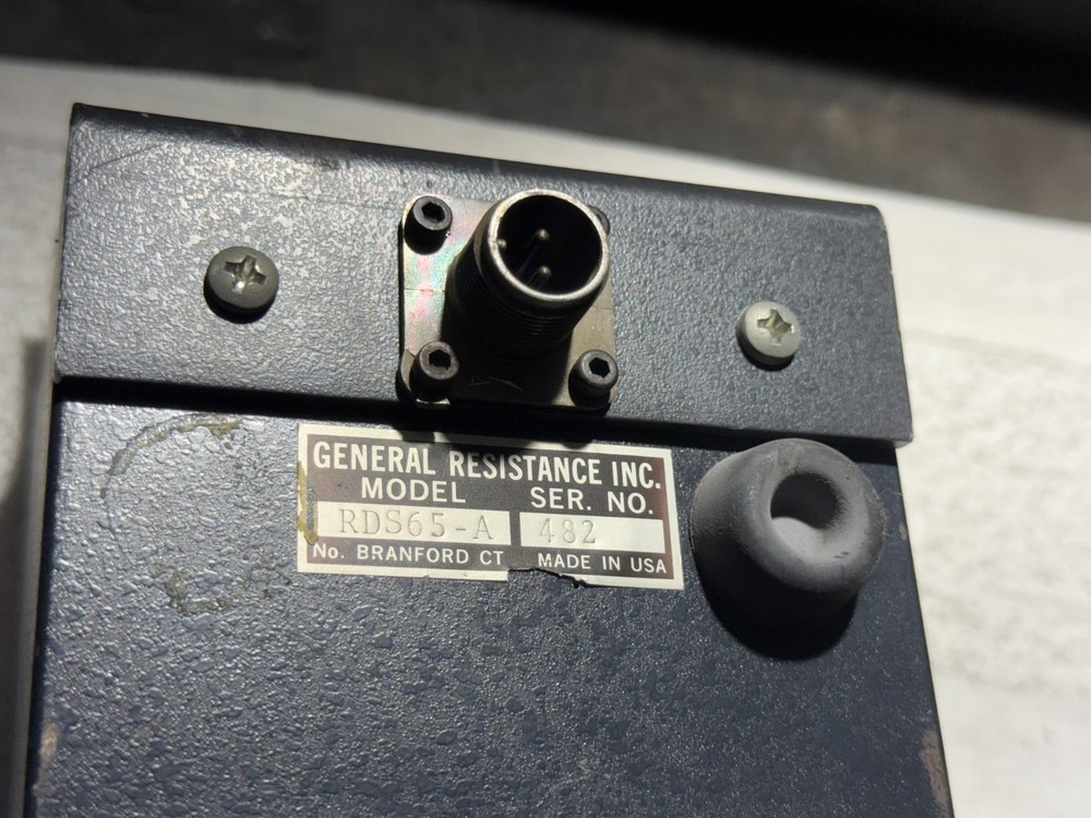 General Resistance Instruments Resistance 6-Decade Resist-O-Stat-II RDS65-A