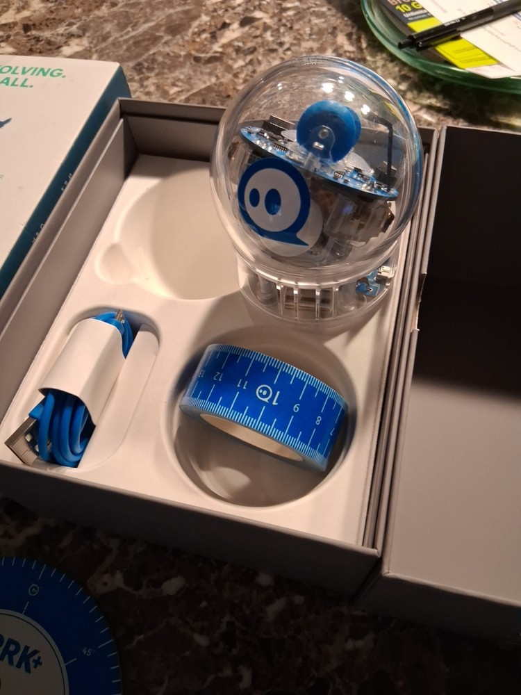 2-Sphero edu SPRK+ Programmable Robot Ball K001-ROW Learn Coding & Programming
