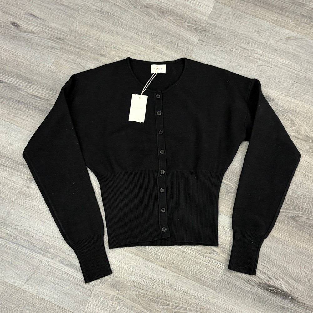 Aritzia Wilfred Golightly Black Cardigan S
