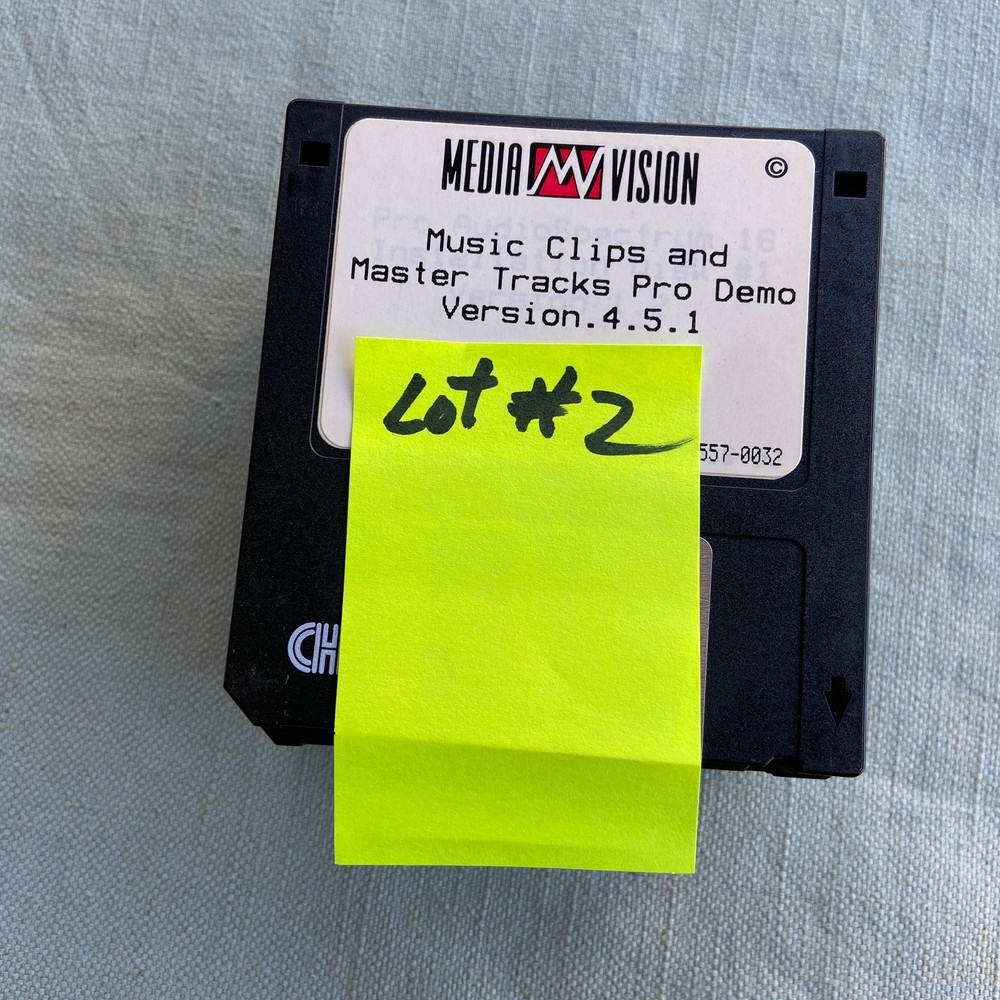 Computer Software Media Vision Sound Forge Thunder Lightning Driver Windows DOS