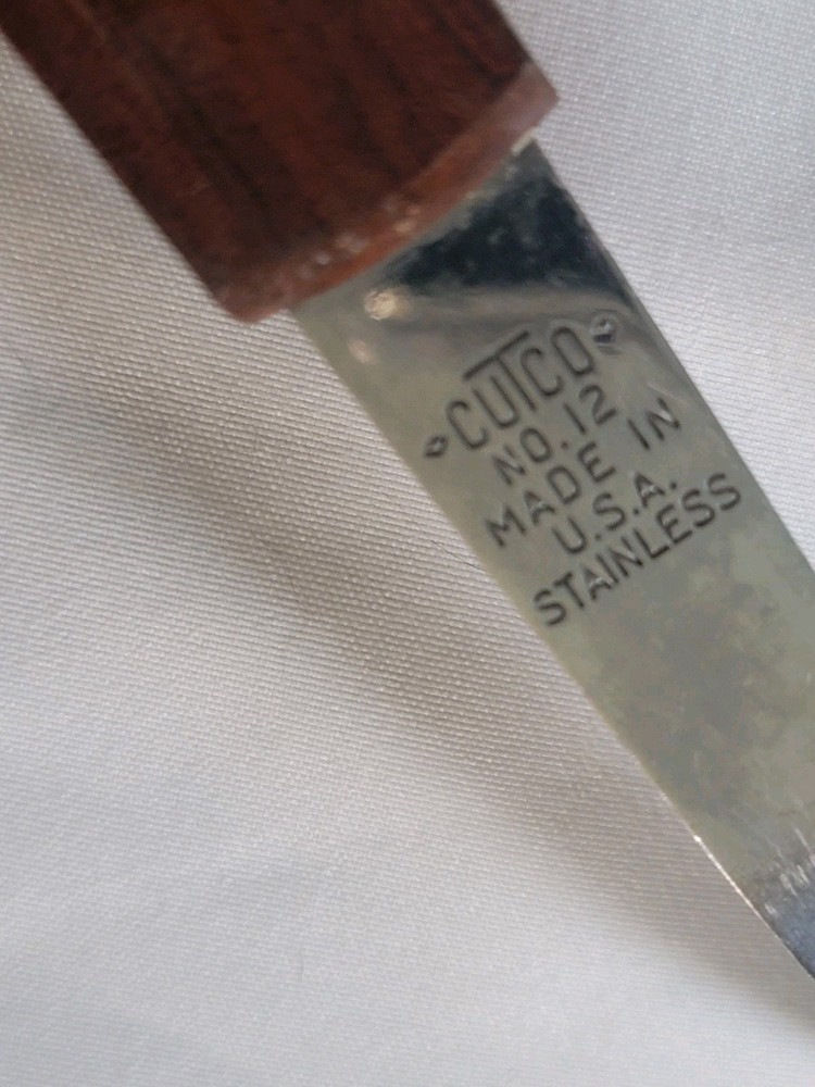 Cutco Matte Brown Solid Serving Spoon ~ #12