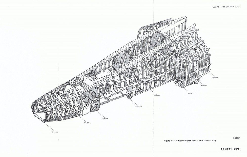 F-4 Phantom II (Navy) 1990 Structural Repair-Fixed Structure Flight Manual - CD