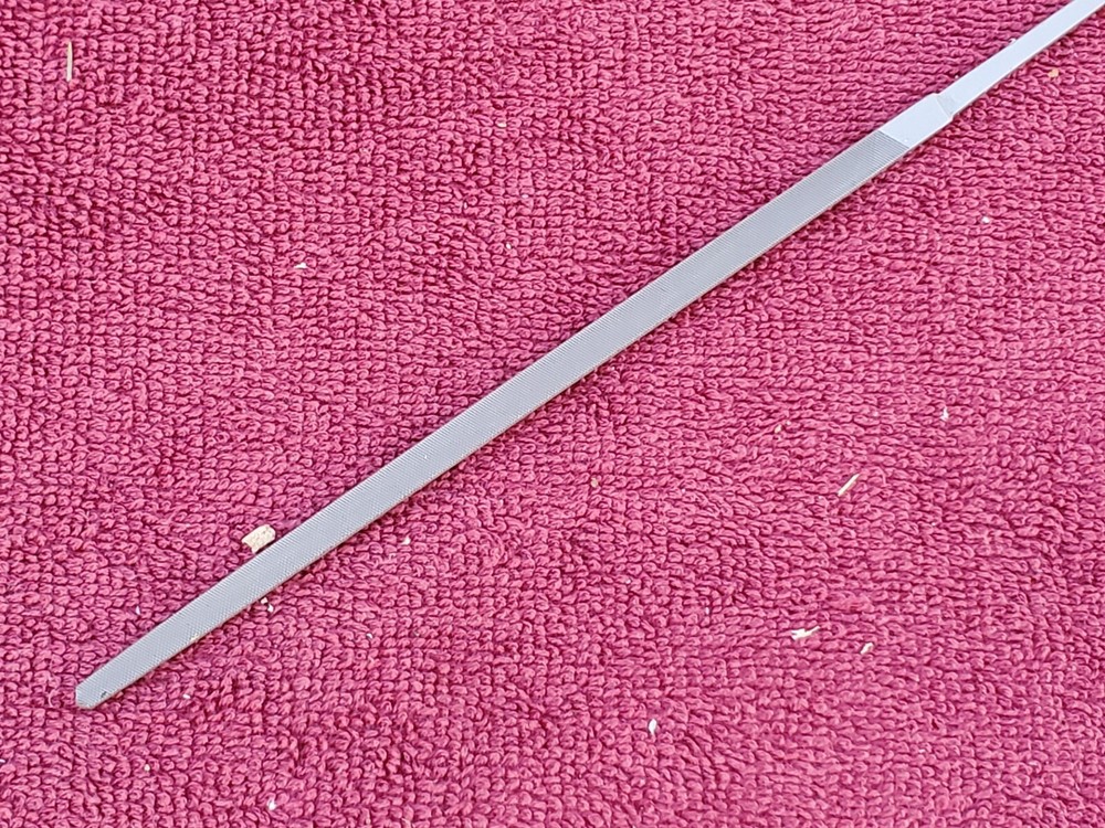 Vintage 6" 4 Square File 2nd Cut