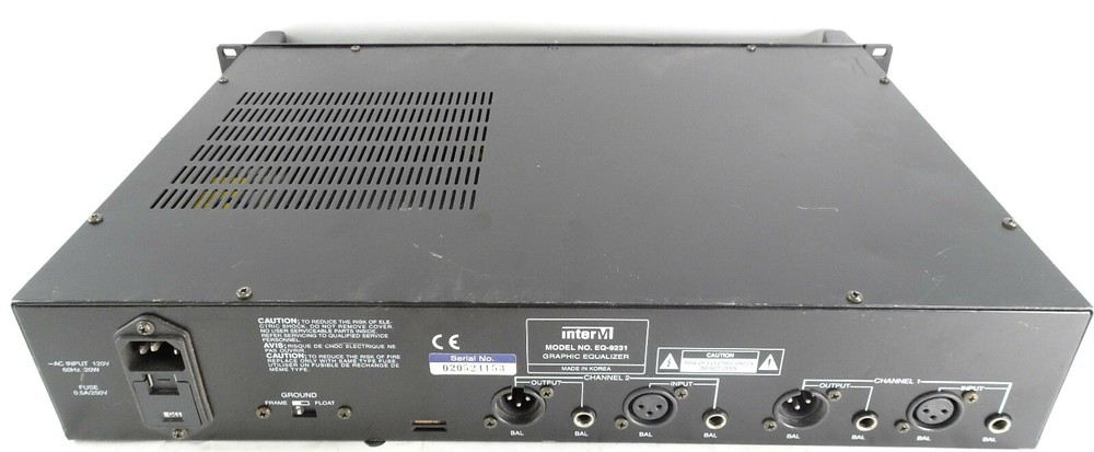InterM EQ 9231 Graphic Equalizer