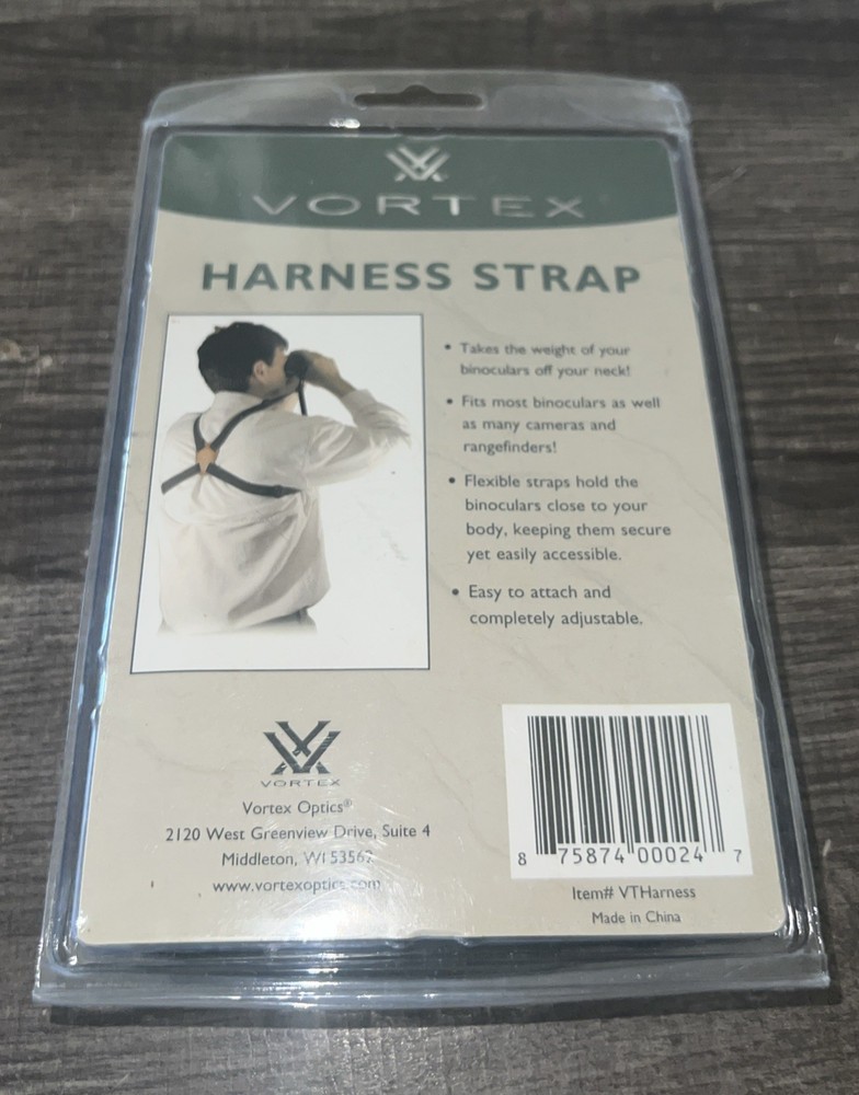 Vortex Optics Binocular Lycra, Nylon Harness - Black