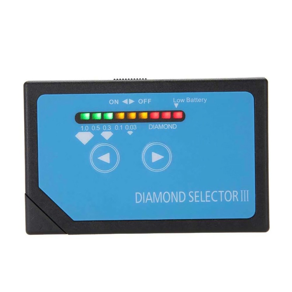Practical Jewelry Tester Testing Tool Diamond Selector III With LED Indicator