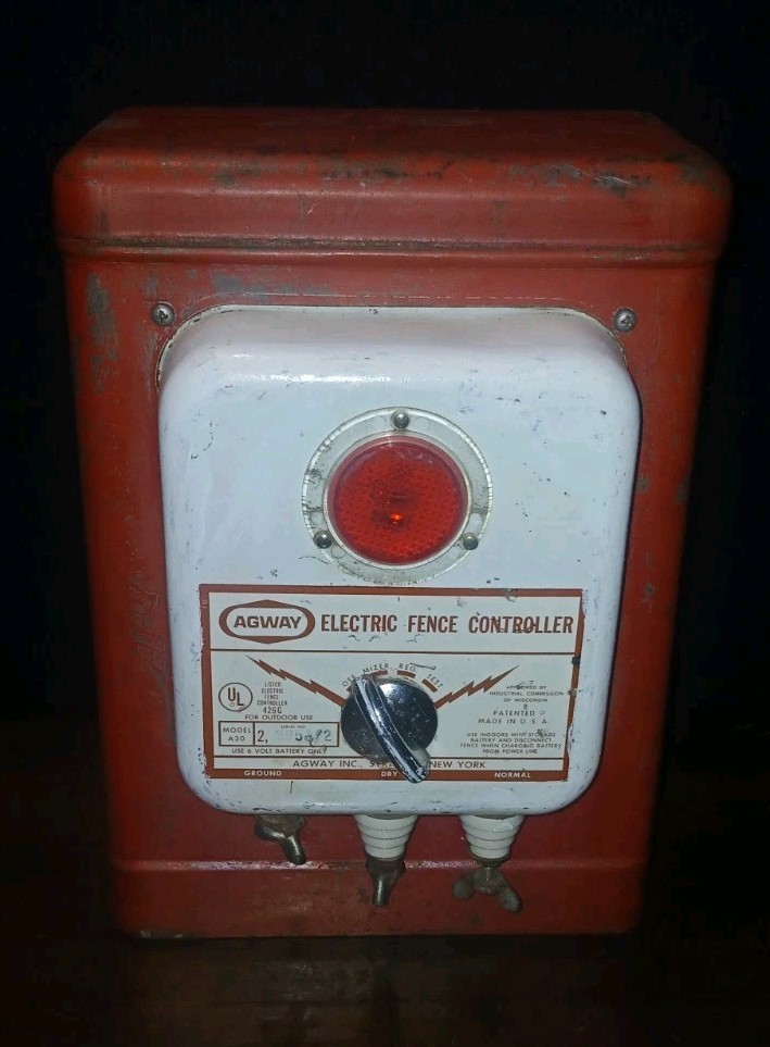Agway Electric Fence Controller Model A30 Tested Working