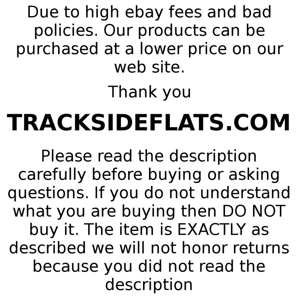 TRACKSIDEFLATS #136 HO scale HERCULES ENGINES SIDE