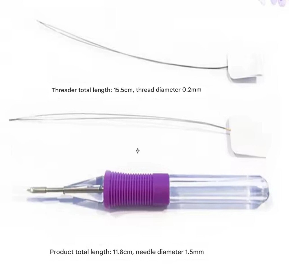 Punch Needle Tool Set with Two Needle Threaders  #PN-002