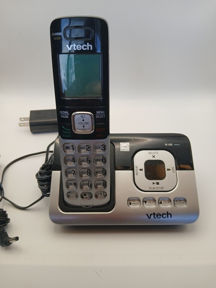 VTech CS6529 DECT 6.0 Phone Answering System with Caller ID Tested Works