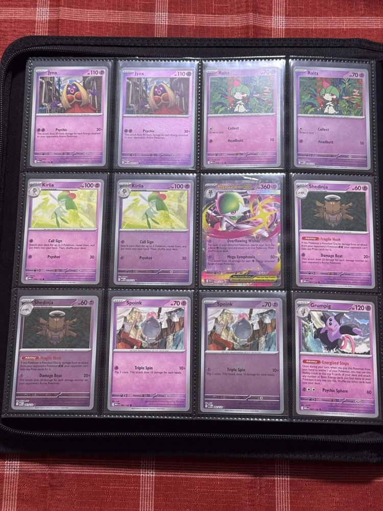 Mega Evolution 100% Base Set w/Binder