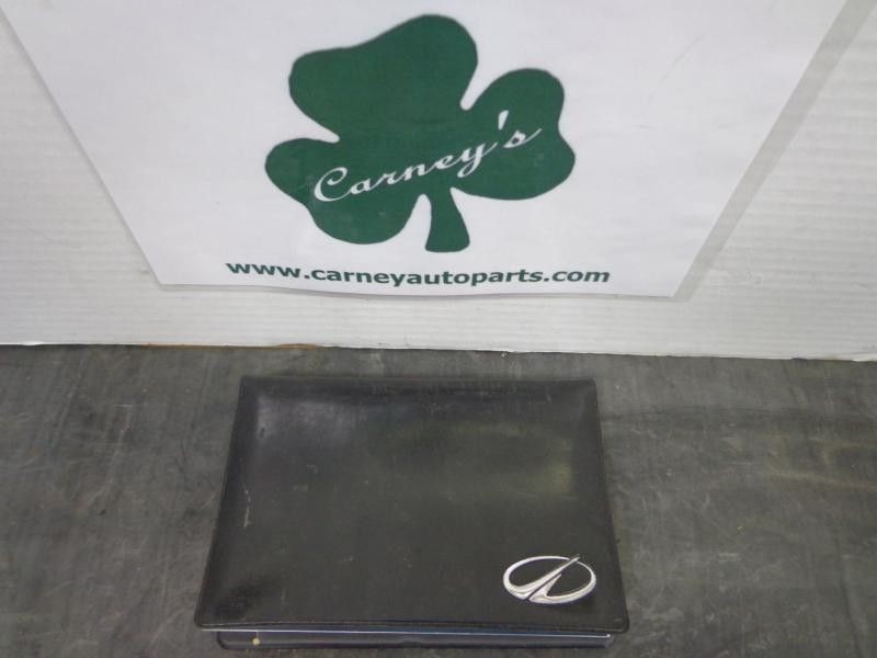 2000 ALERO OWNERS MANUAL