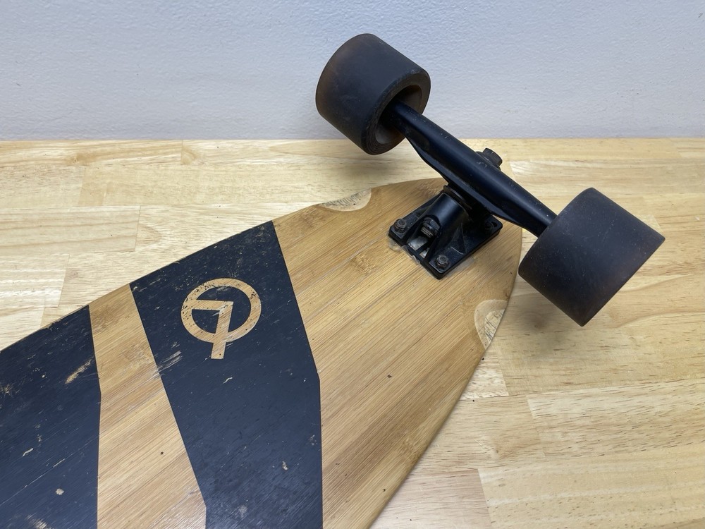 40" Quest Bamboo Longboard Skateboard Complete