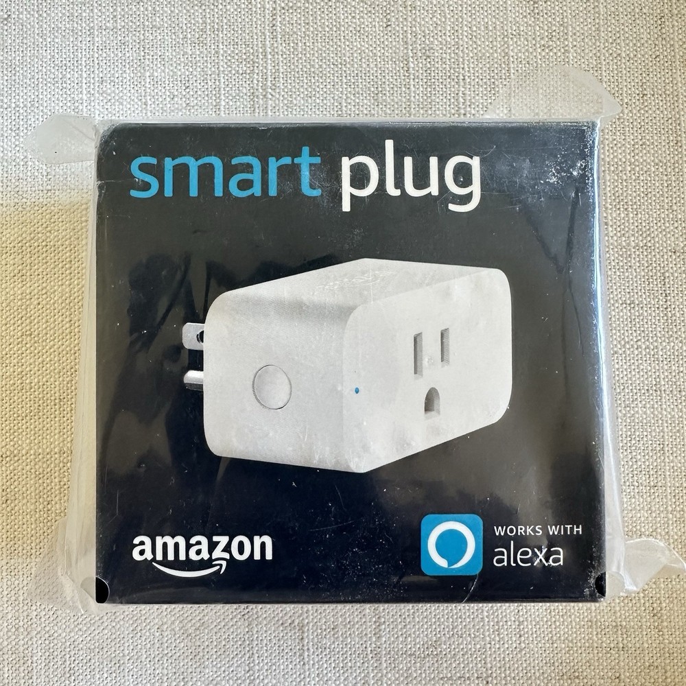 Amazon Smart Plug Works With Alexa White 3 Prong
