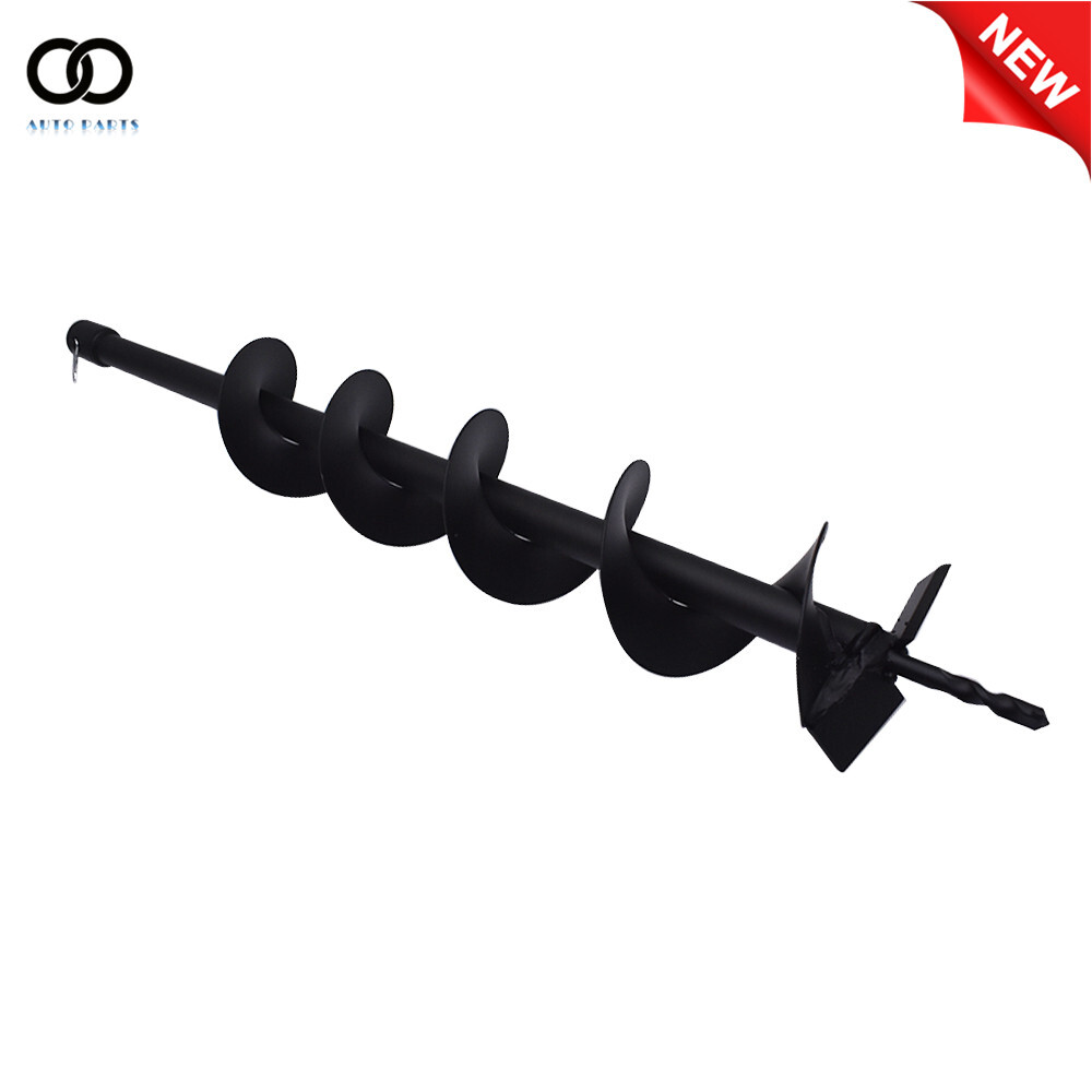 4" Earth Auger Drill Bits for Gas Powered Post Fence Hole Digger