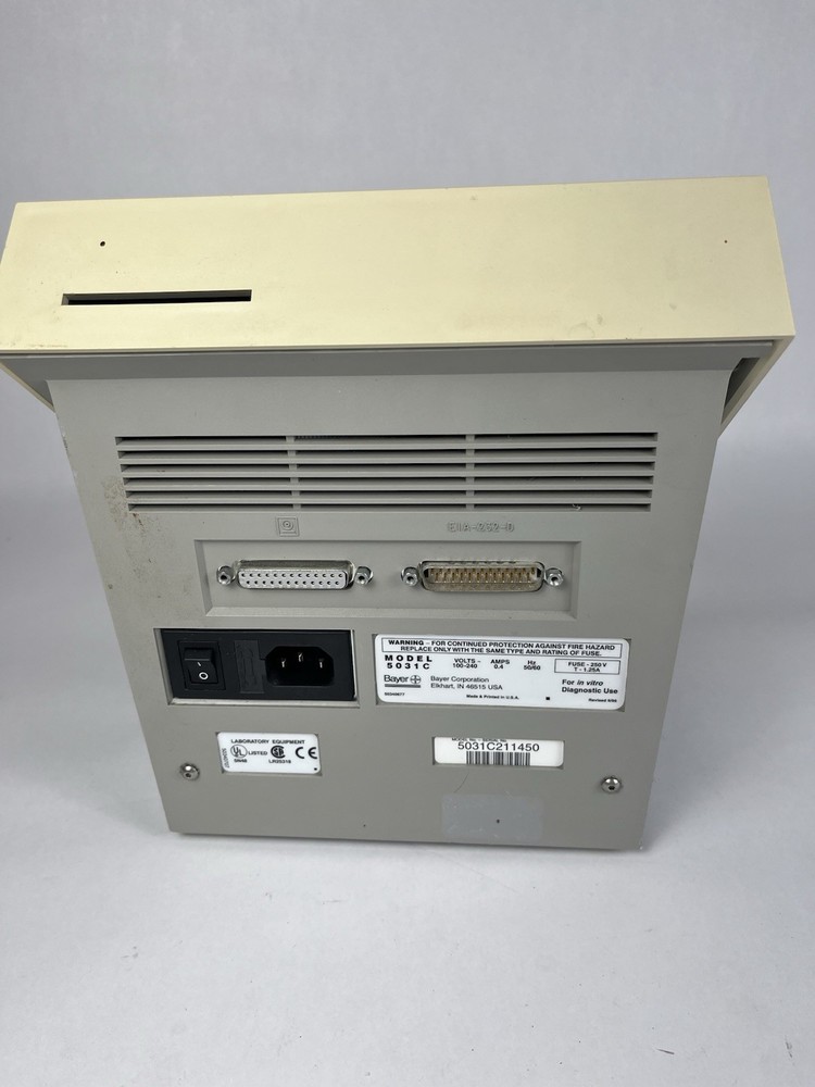 Bayer DCA 2000+ Hemoglobin Analyzer Model - 5031C - Powers On - READ