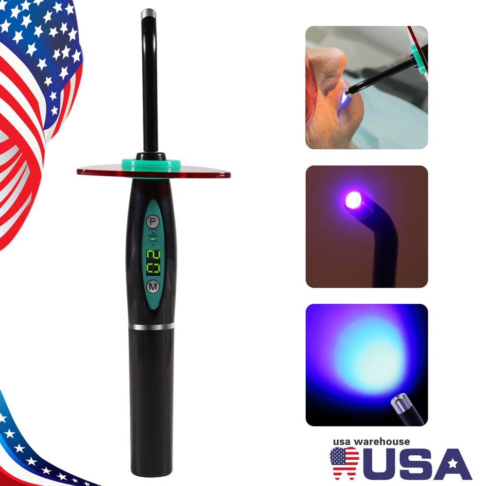 New UV Dental Wireless LED Curing Light Cure Lamp Curing Machine