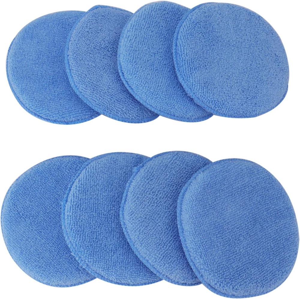 Microfiber & Foam Applicator Pads 20 Pack, Car Wax Polish Applicator Sponge,