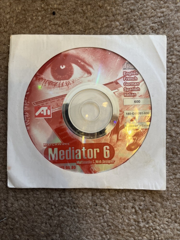 MatchWare Mediator 6 Multimedia & Web Designer CD-ROM, ATi, PC, 2001