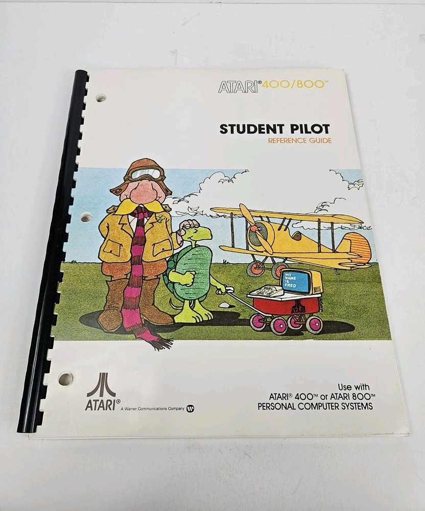 ATARI Student Pilot Reference Guide Atari 400/800 Personal Computer System