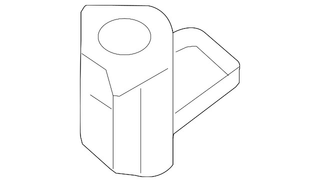 Genuine Nissan A/C Condenser Mount 92112-ET00A