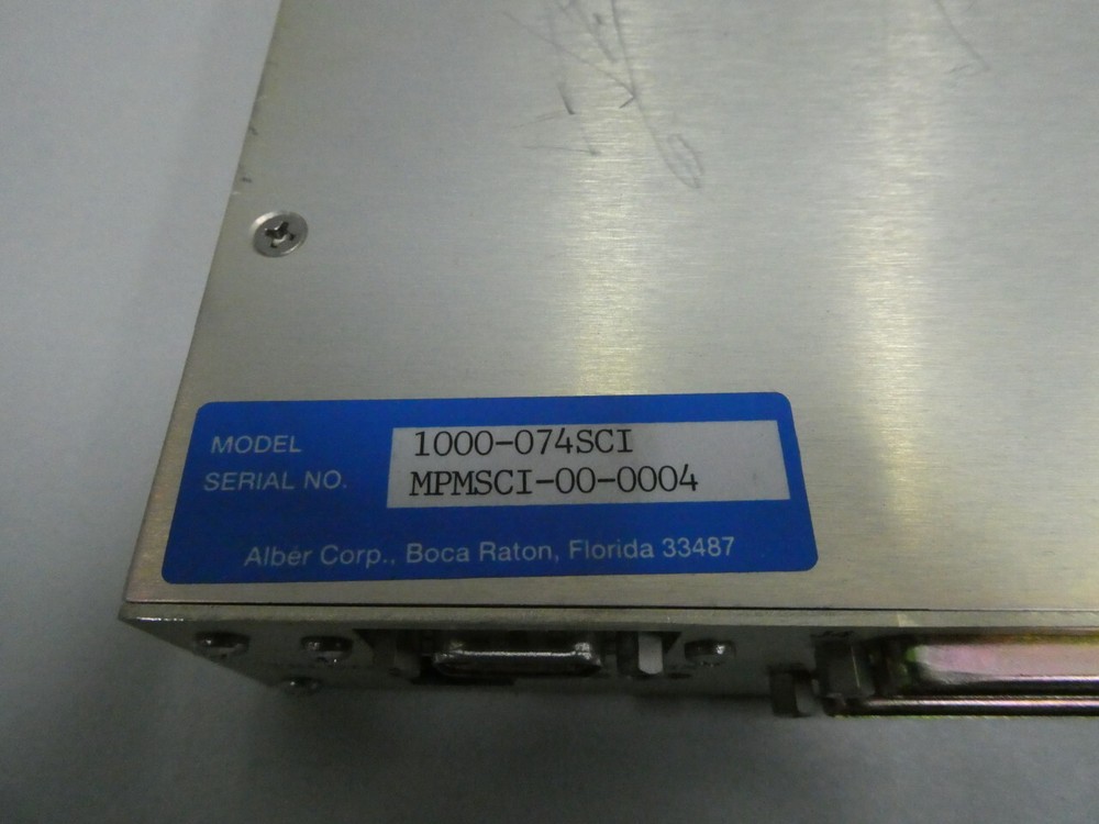 Alber 1000-074SCI Bms 2000 Battery Management System