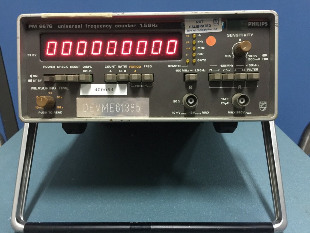 Philips PM6676/511 Universal frequency Counter, 1.5GHz