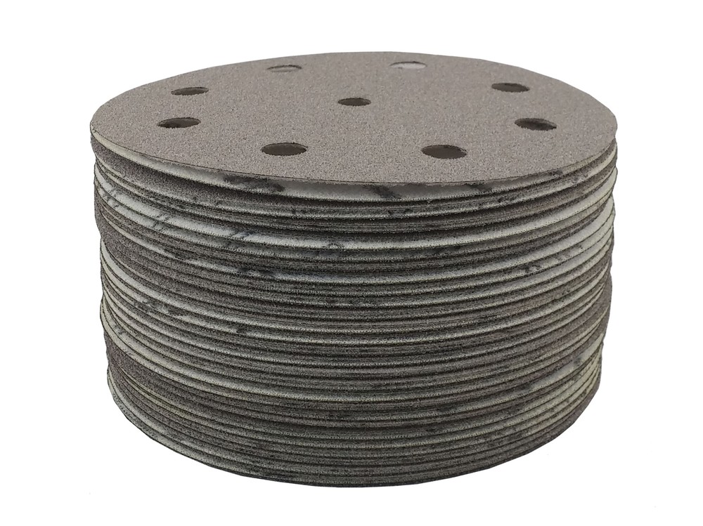 5" X 9 Hole Platinum Film Hook and Loop Grip Sanding Discs (25 Pack, 2000 Grit)