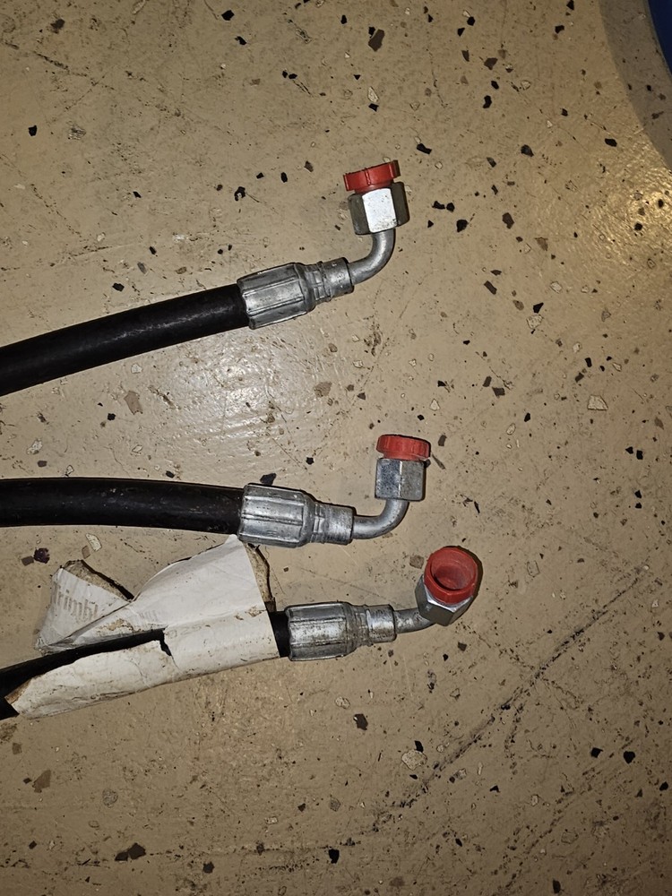 (3) NOS Trimble Hydraulic Hoses