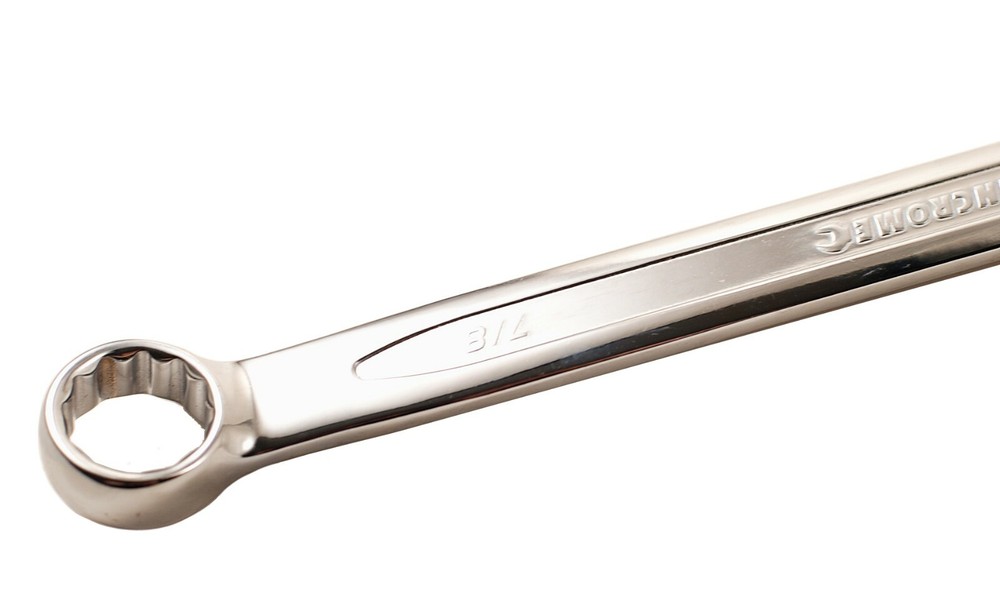 Kincrome K3527 7/8" 320mm Long Shank Imperial Open End Ring Combination Spanner