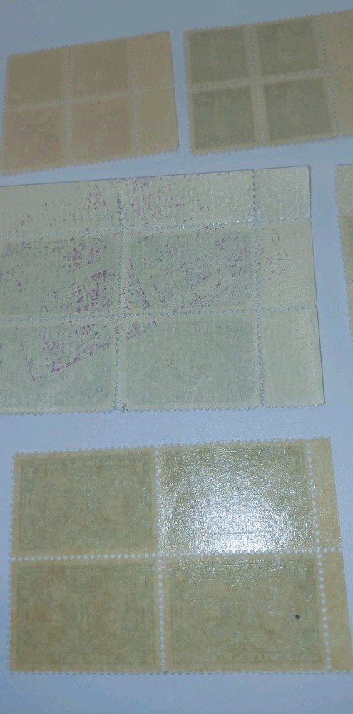 Canada Postage Stamps Plate Block Lot