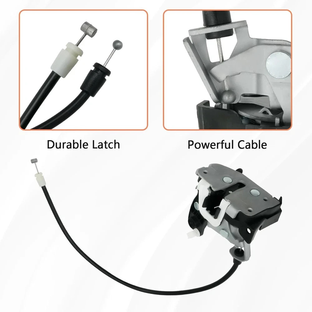 Door Latch Assembly Compatible with 1996-2019 E150 E250 E350 E450 Front Left