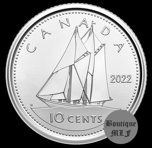 2021 Canada 10 cent single date ICCS grading MS67 XGV-572