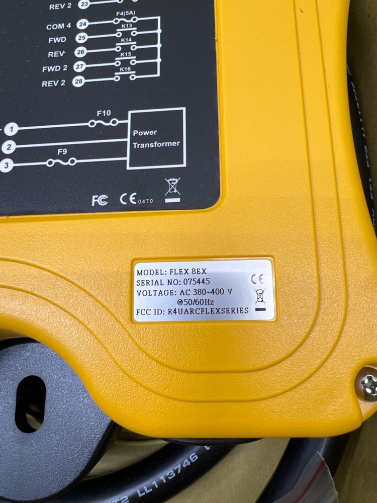 ARC FLEX 8EX Overhead Crane Hoist Radio Remote Control System with controller