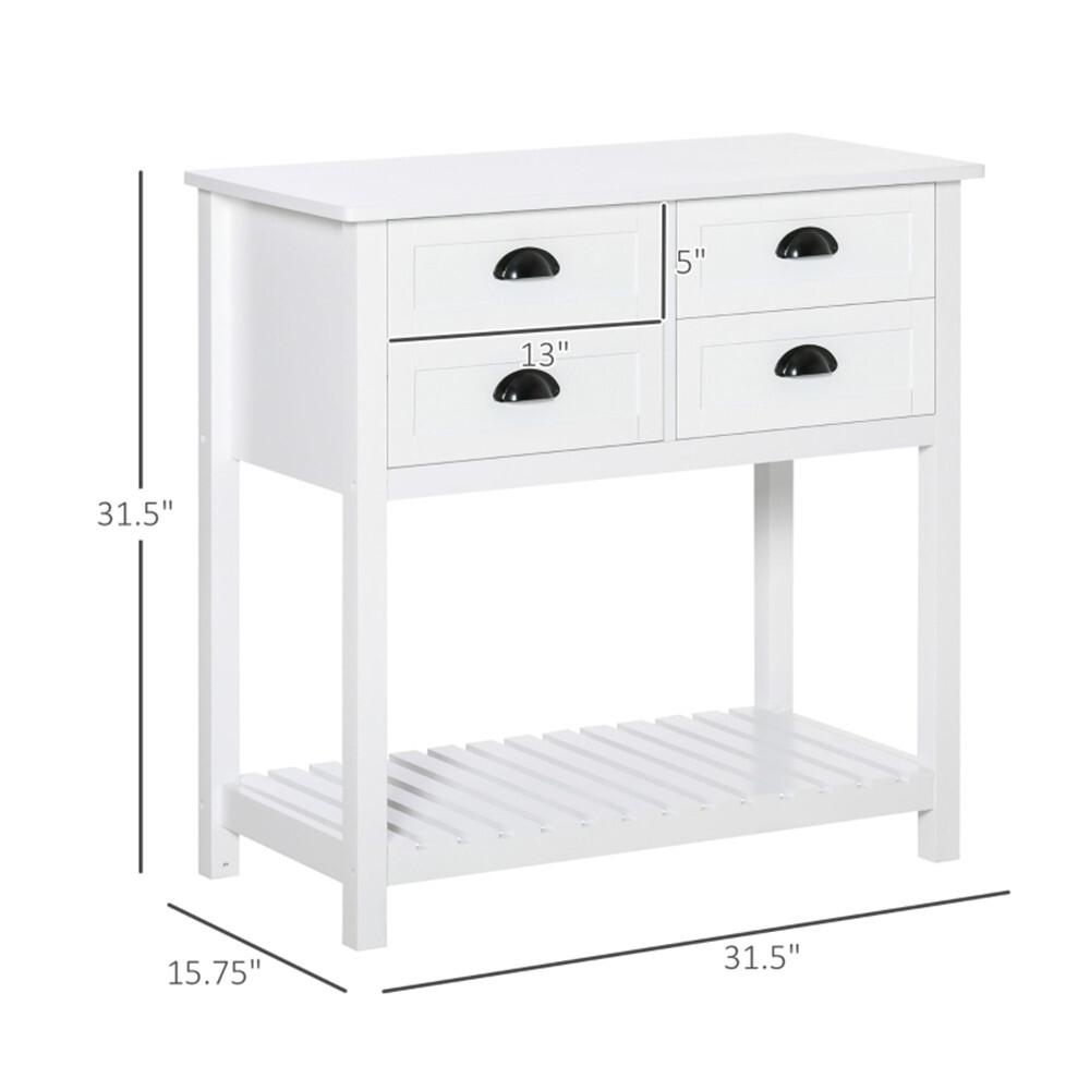 Kitchen Sideboard Kitchen Storage Cabinet Coffee Bar Cabinet White