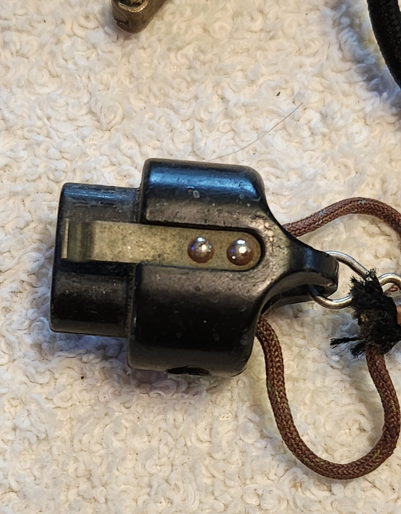 WIRING HARNESS & TEST CLIPS FROM WESTERN ELECTRIC/BECO LINEMAN TEST SET/BUTT SET