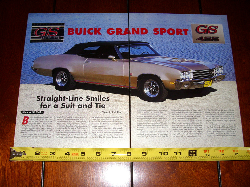 1971 BUICK GS 455 - ORIGINAL 2004 ARTICLE