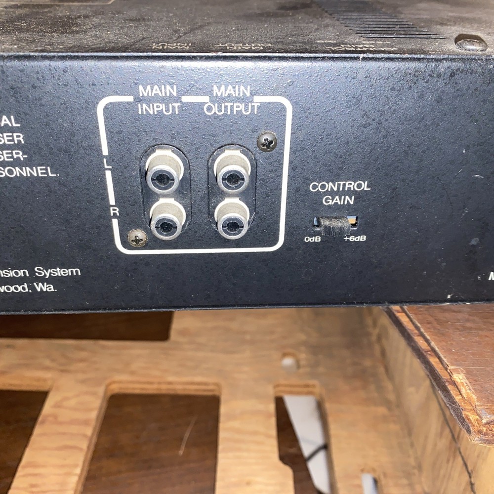 Phase Linear 1000 Series Two Autocorrelator System Untested Powers on