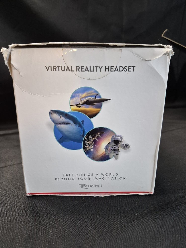 Utopia 360 Virtual Reality 3D Headset + Bluetooth Controller New In Box