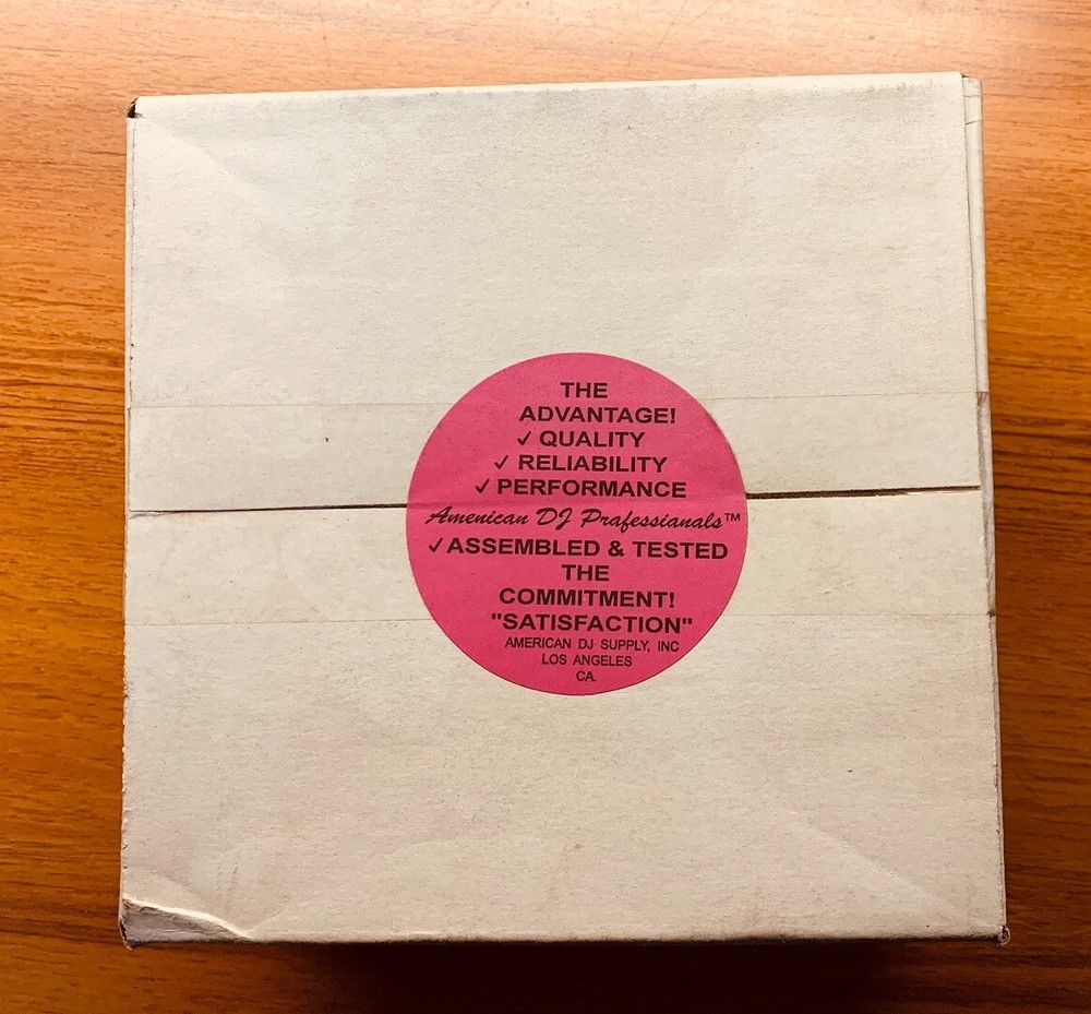 AMERICAN DJ T16F Foot Controller Pedal for Stage Light Controller (NOS) (NIB) !